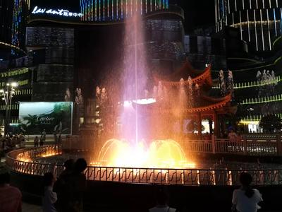 江华国际旅游中心音乐喷泉项目（实景）